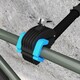 image 7 of HOMCOM Bike Repair Stand, Wall Mount Bicycle Repair Rack with Adjustable Clamp, Bicycle Maintenance Rack for Road Mountain Bike, Bike Workstand for Home, Garage or Workshop