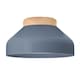 image 1 of Contemporary Scandinavian Designed Semi Flush Ceiling Light in Charcoal Grey | Grey