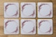 image 2 of Pink Flower And Geometric Shapes (Coaster)