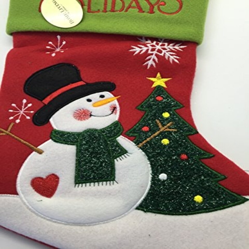 image 1 of happy holiday Christmas Stocking For Anyone