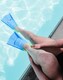image 2 of Maru Training Fins - Blue/Lime
