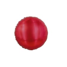 Eurowrap Round Foil Balloon - Red - One Size