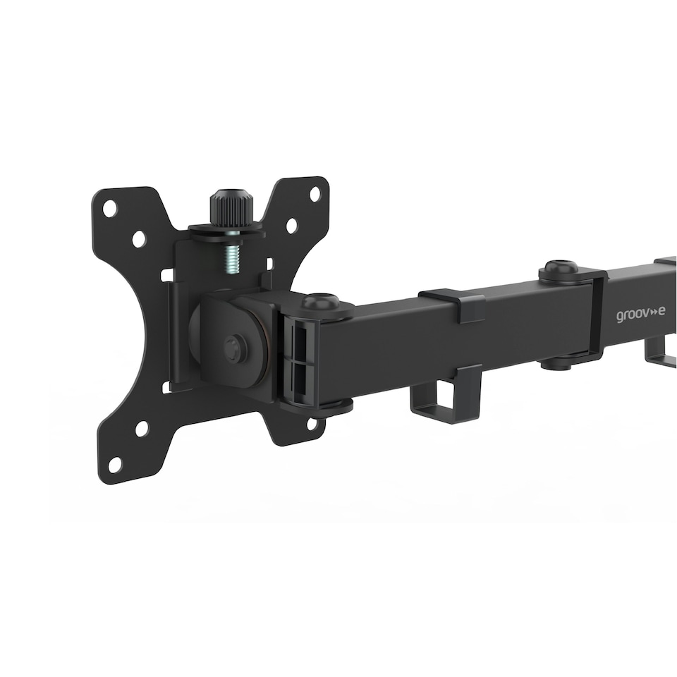 image 1 of Groov-e GVPC26BK Dual Monitor Mount for 13" - 32" Screens