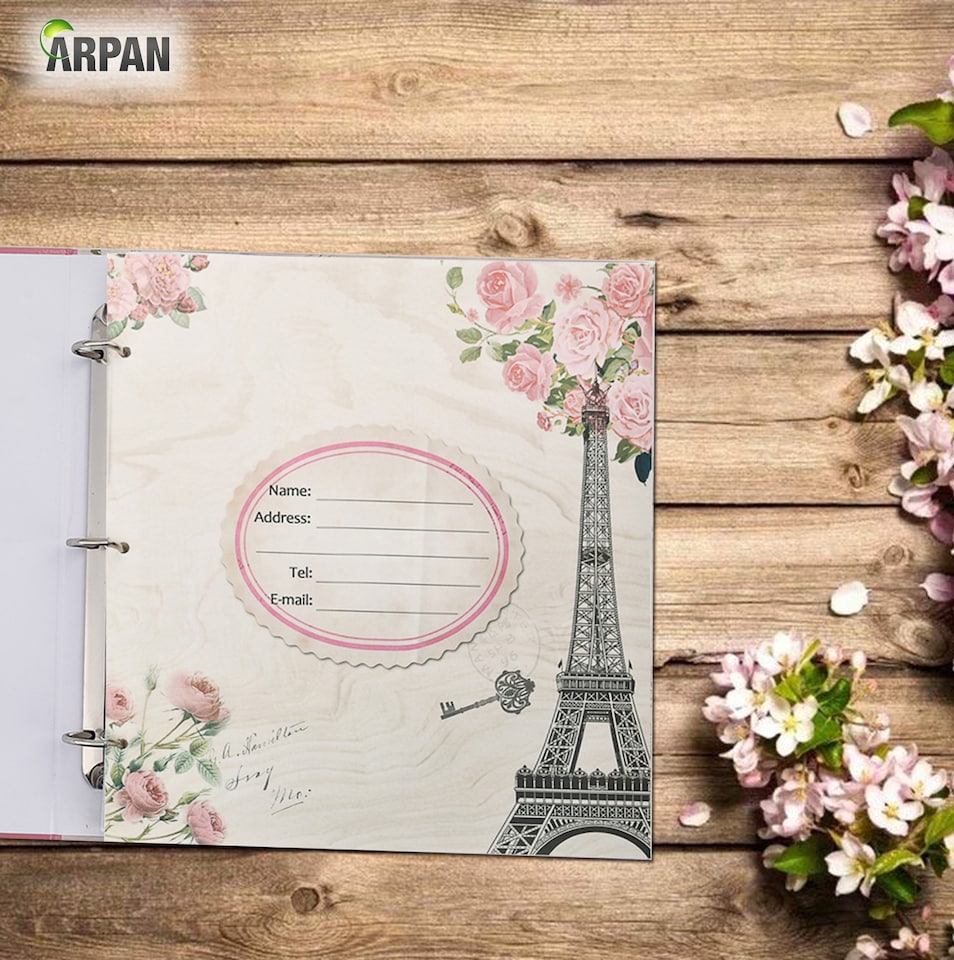 image 1 of ARPAN Large 3-Ring Binder Photo Album Holds 500 Photos 6x4" (10x15cm) – Slip In Pocket Picture Album for Wedding, Baby, Birthday, Family & Travel Memories