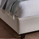 image 7 of Hazel Oatmeal Linen Upholstered Bed Frame -  Single (90cm)