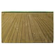 image 1 of straw bales of wheat lying on harvested field Designer Bath Towel | Multi