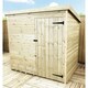 image 1 of 5 x 3 WINDOWLESS Garden Shed Pressure Treated T&G PENT Wooden Garden Shed + Single Door (5' x 3' / 5ft x 3ft) (5x3)