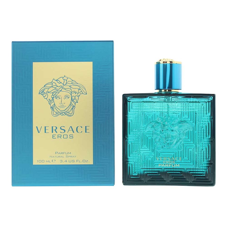 image 1 of Versace Eros Parfum 100ml Spray for Him | Blue | 0400-Azul | 100 ml