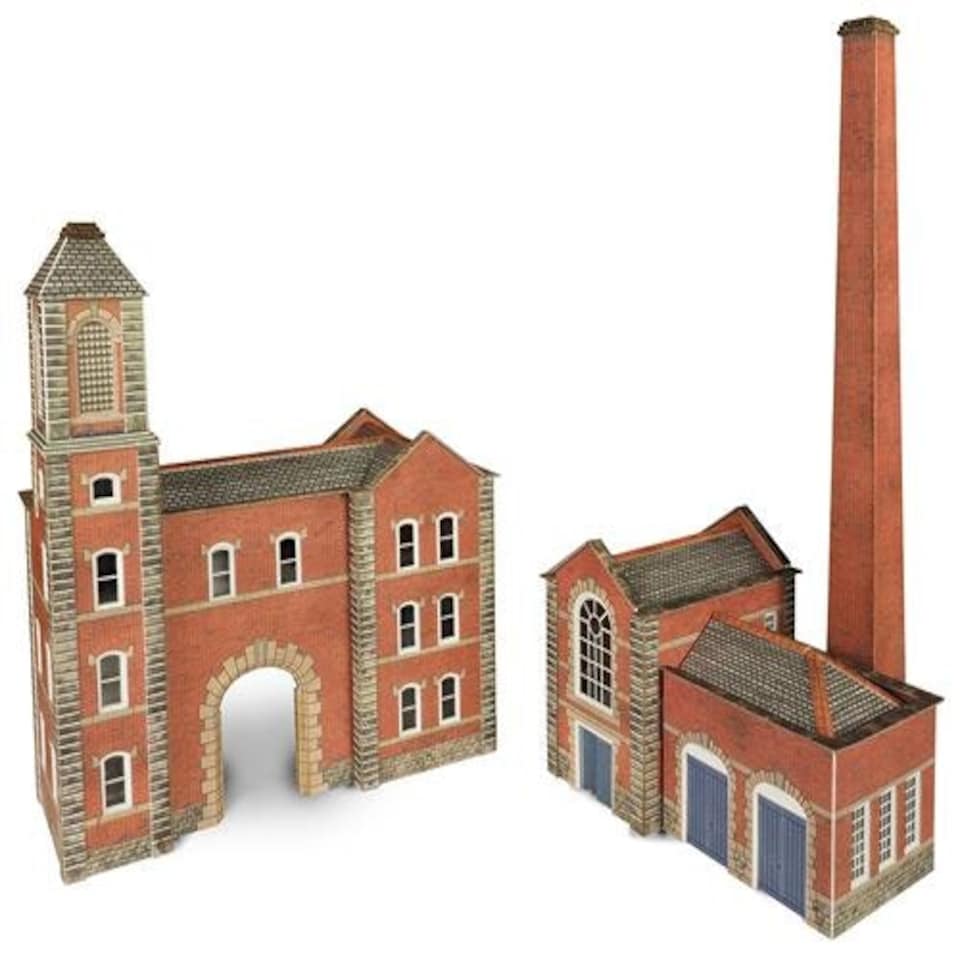 Metcalfe Factory Entrance & Boiler House Card Kit