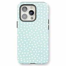 Aqua Dots Phone Case | Blue | iPhone 16e
Tough | iPhone 16e
Tough