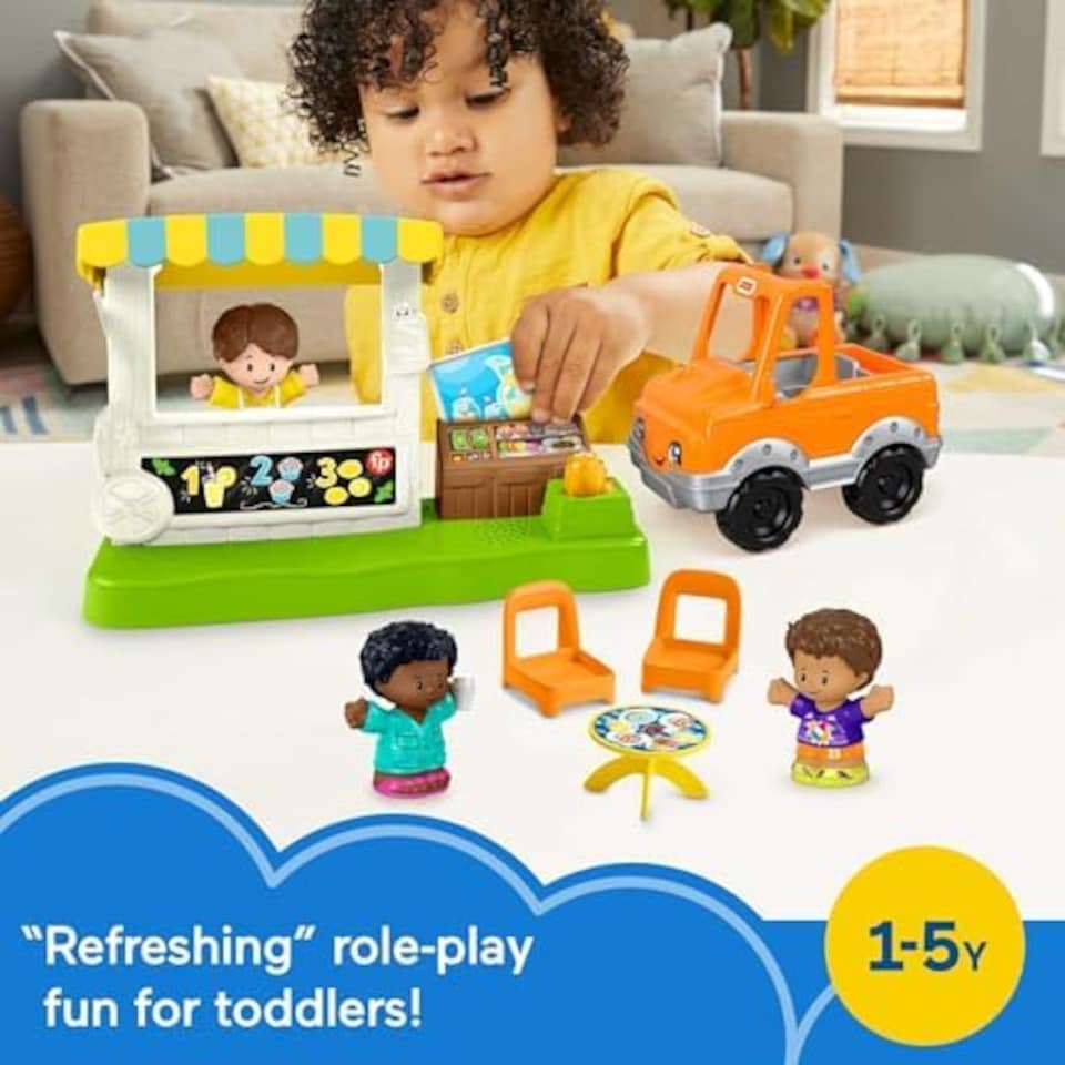 image 1 of Fisher Price Little People Lemonade Stand Playset