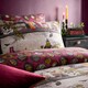 image 2 of furn. Witchy Tales Printed Reversible King Size Duvet Set Multi | King