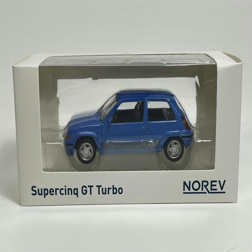 image 1 of Renault GT Turbo Supercinq 1988 Blue 1:43 Scale Norev 510540