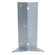 image 3 of Arris Rail Bracket Fence Post Support Galvanised 225mm Panel Repair 4PK