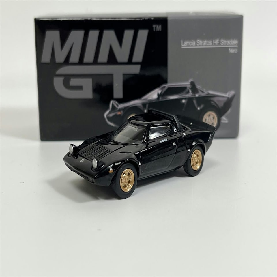 image 1 of Lancia Stratos HF Stradale Nero LHD 1:64 Mini GT MGT00846L