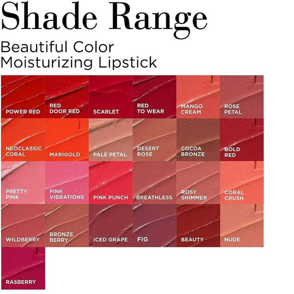 image 1 of Elizabeth Arden Beautiful Colour Moisturising Lipstick - 54 Cajun Coral
