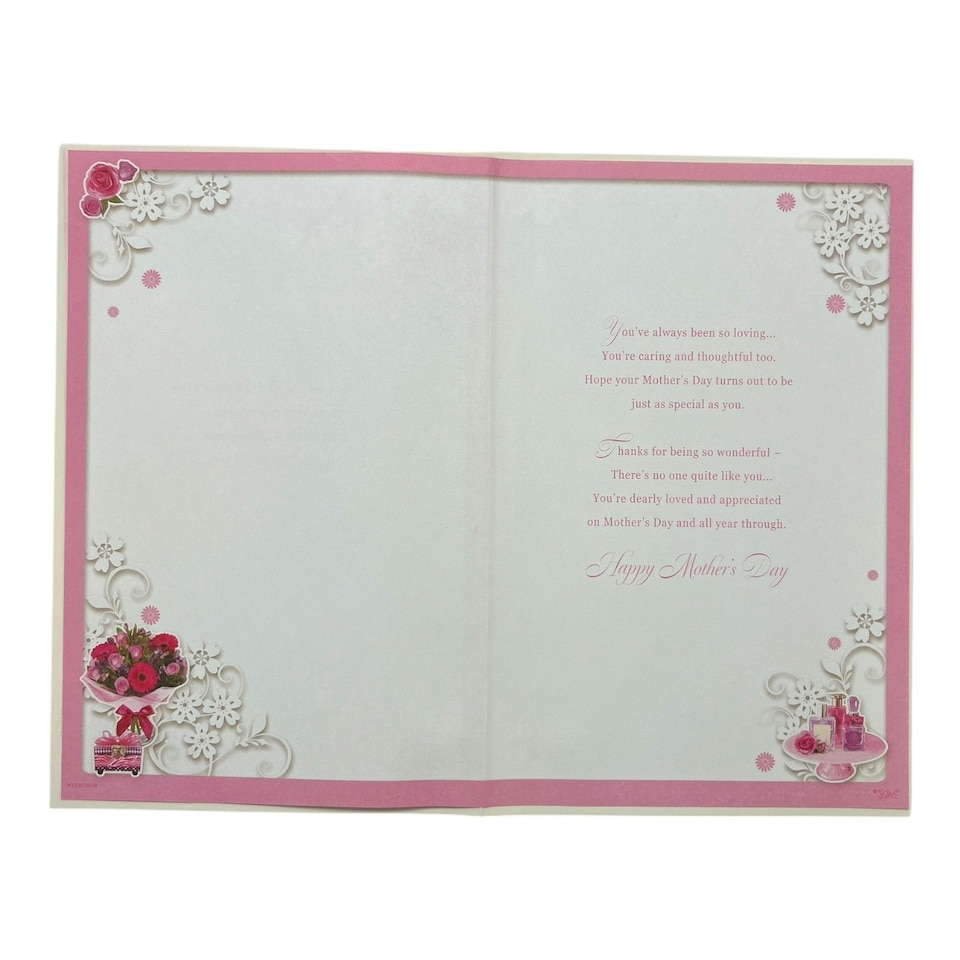 image 1 of To A Special Mum Floral and Perfume Design Keepsake Mother's Day Boxed Card