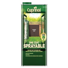 Cuprinol One Coat Sprayable Fence Treatment 5L - Forest Green