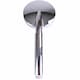 image 3 of Gr8 Home Chrome 4 inch Round Jet Rose Shower Head 3 Functions Bath Attachment Accessory