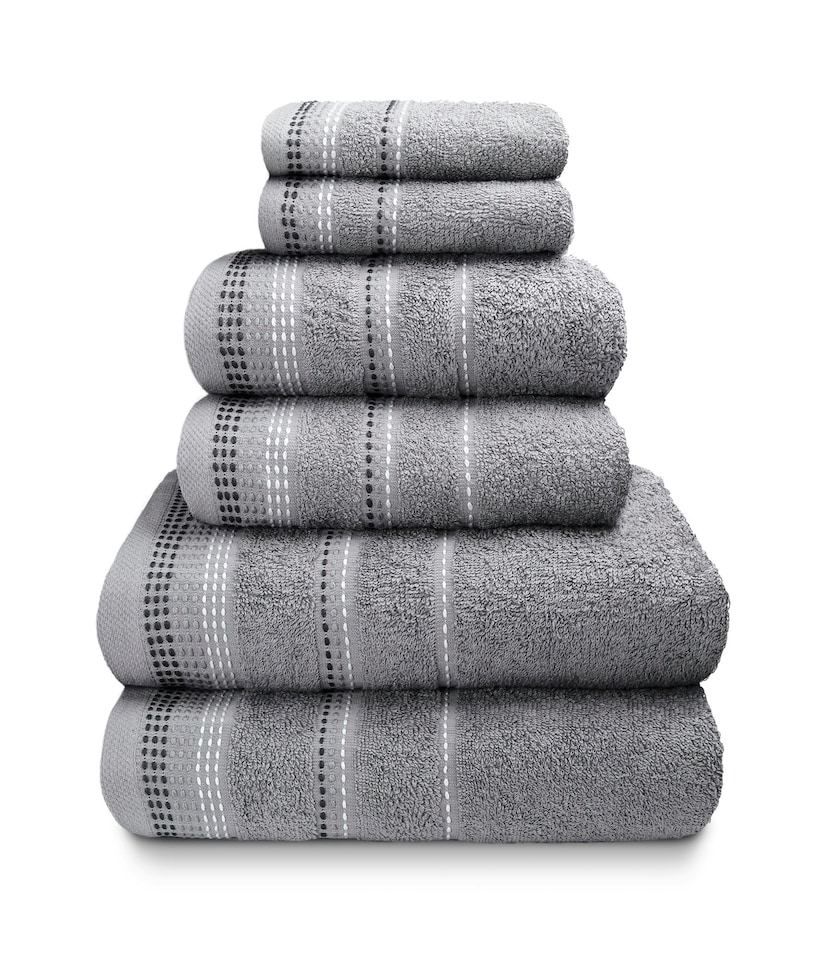 image 1 of Berkley Pure Cotton Face Towels Super Soft and Absorbant | Silver | Face cloth | 1