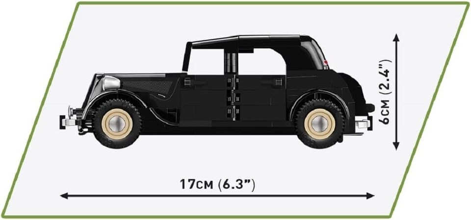 image 1 of Cobi World War II  Citroen 15CV Six D 262 pcs