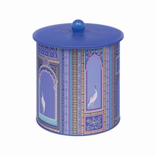 Biscuit Barrel: Sara Miller India Biscuit Barrel, Indigo