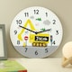 image 3 of Personalised Digger Wooden Clock