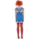 image 3 of Chucky Womens/Ladies Costume | Blue | Blue | M | 1