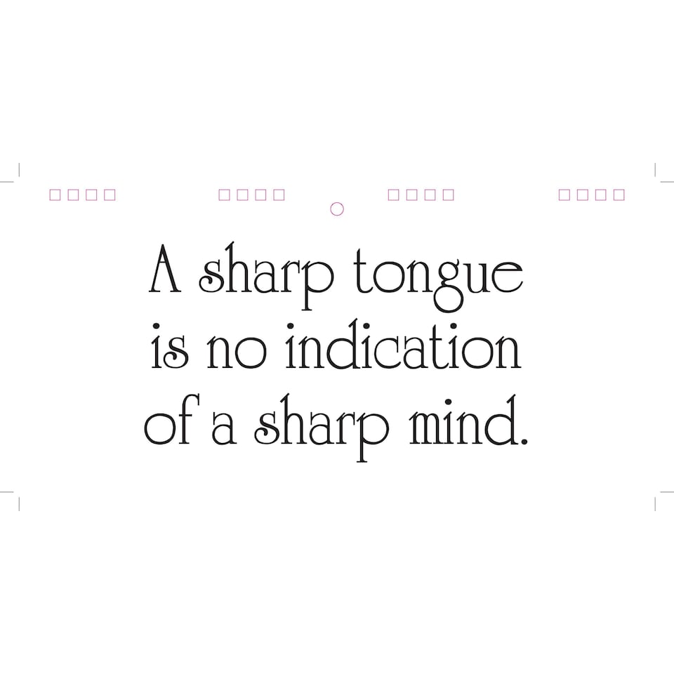 image 1 of Classic Insults Flip Book