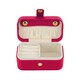 image 1 of Living and Home Portable Mini Jewelry Box Organizer-Red | Red