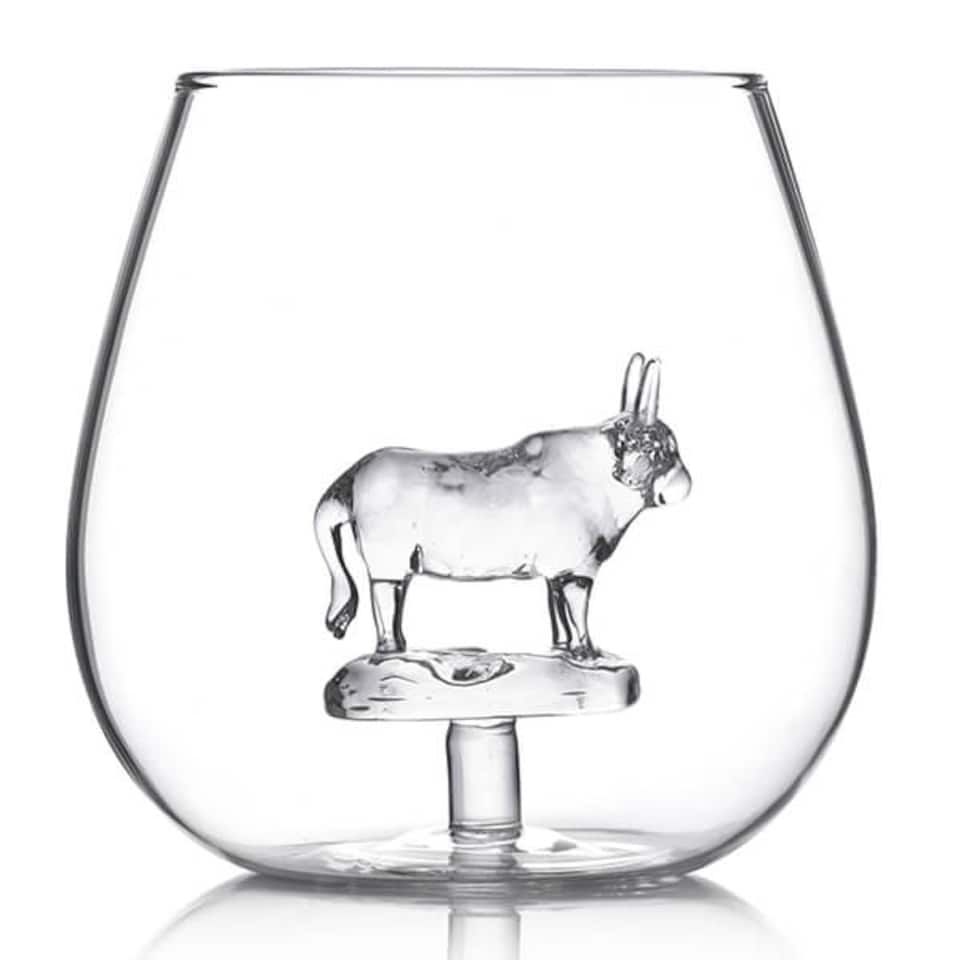 image 1 of Bar Bespoke Highland Cow in a Glass
