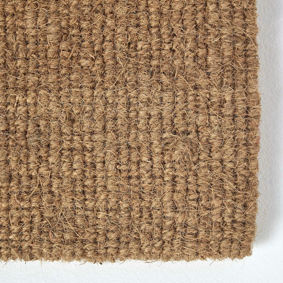 image 1 of Homescapes Red Admiral Butterfly Coir Non-Slip Door Mat