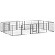 image 1 of PawHut 16 Panels Heavy Duty Puppy Play Pen for Small, Medium Dogs 80Hcm