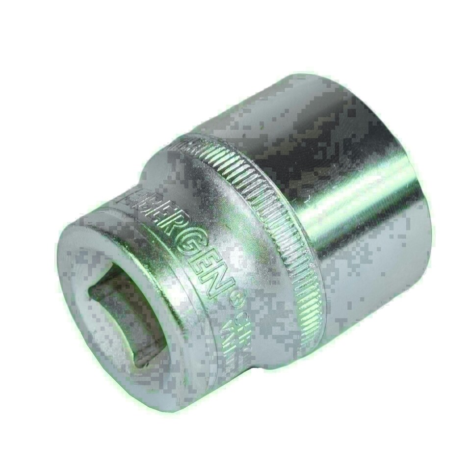 image 1 of 1/2" Drive 27mm Metric Super Lock Shallow 6-Sided Single Hex Socket Bergen