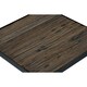 image 2 of Set of 2 tables Home ESPRIT Black Natural 38 x 38 x 75 cm N/A
