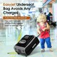 image 5 of MiniMax Travel Suitcase with Wheels with Front Pocket for Toys/Dolls/Teddy Bears, Black, Bagage Cabine, MINIMAX Black | Black | Cabin Bag