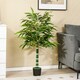 image 9 of COSTWAY Set of 2 125 CM Artificial Bamboo Tree Greenery Plants Green | One Size
