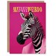 image 1 of Pink Fashion Favourite Weirdo Zebra Her Birthday Card