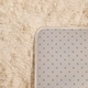 image 5 of OHS Fluffy Anti-Slip Plain Shaggy Floor Mat Rug, 160x230cm - Cream | Cream | 160x230cm