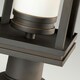 image 3 of South Hope 1 Light Large Outdoor Pedestal Light Bronze IP44, E27