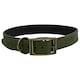 image 1 of HugglePets Legacy Leather Dog Collar - Khaki N/A | XL