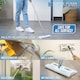 image 7 of Static Floor Sweeper Mop Kit Swivel Head Mop with 10 Dry Wipes for Wood Tile & Laminate