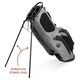 image 3 of Ryder Golf Bag - Heather Grey