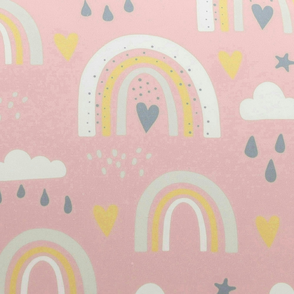 image 1 of icon Kids Rainbow Bean Bag Chair Pink Childrens Bean Bags Pink