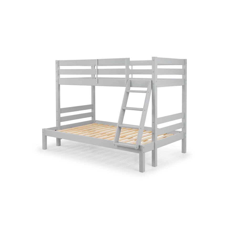 image 1 of Merlin 90cm Single Grey Triple Sleeper Bunk Bed