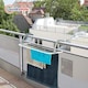 image 7 of Over Radiator Airer Clothes Washing Drying Indoor Rack Adjustable Rail Dryer