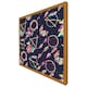 image 1 of Pattern with different dream catcher amulet (Picture Frame) Brown | Oak | XS