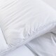 image 6 of Summer 4.5 Tog Microfibre Soft Like Down Duvet + 2 Pillows With Non Allergenic Hollowfibre Filling King White