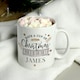 image 5 of Personalised Cup of Christmas Cheer Mug White