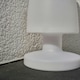 image 2 of ValueLights Daomu Table Lamp Frosted White Table Lamp and Integrated LED 1W Multicolour Bulb White